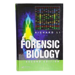 Forensic Biology Textbook By Richard Li Second Edition CRC Press Hardcover 2015